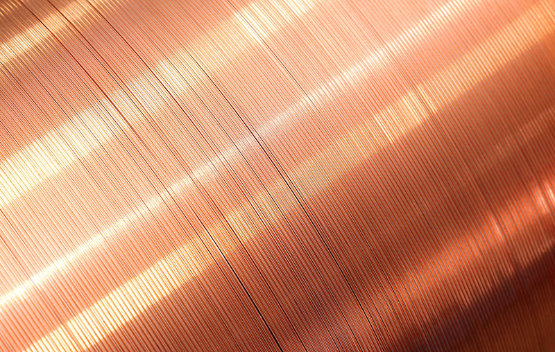 Copper Fluted Wire